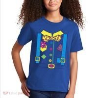 Clown Circus Halloween Clown Costume Kids T-Shirt thumb 2