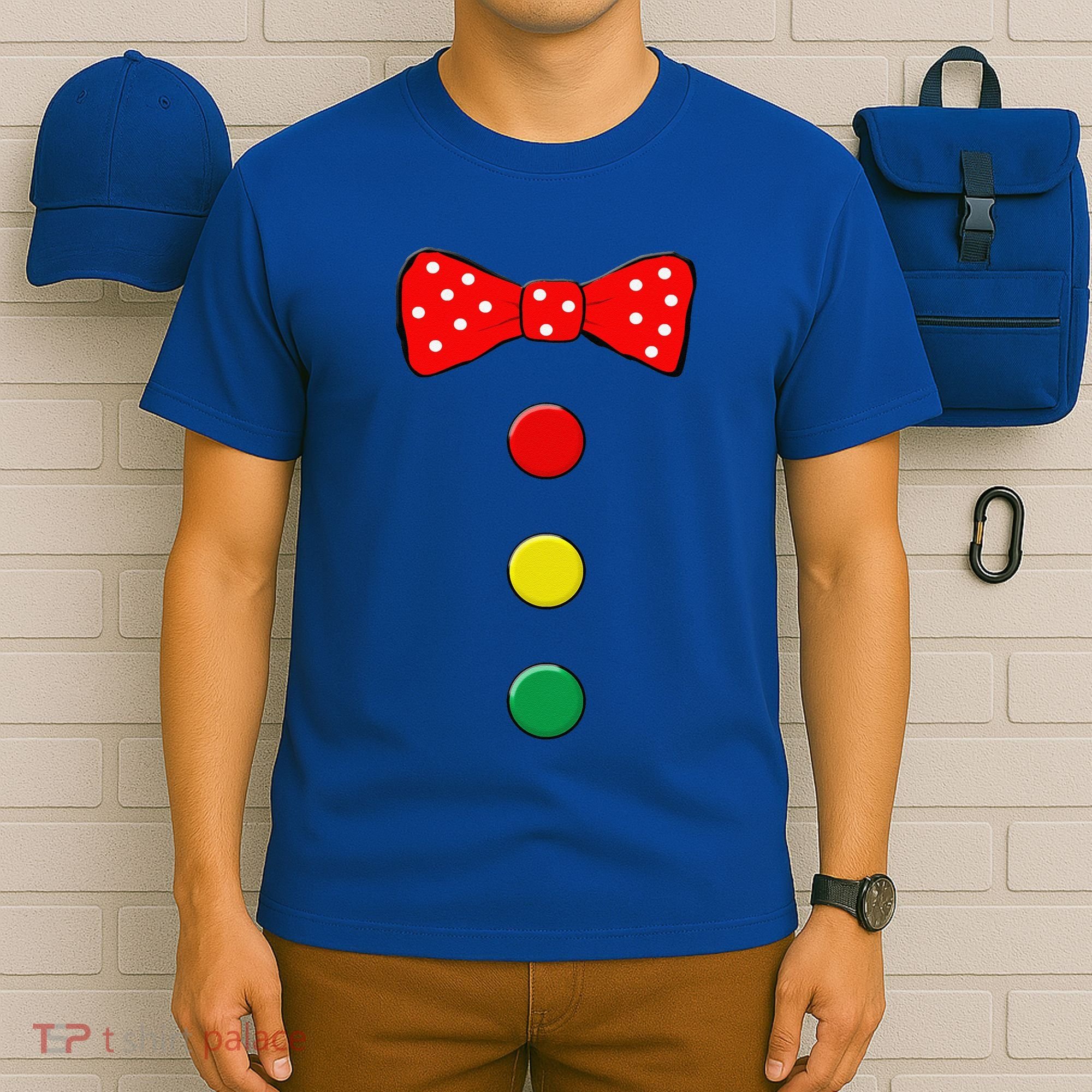 Clown Costume Halloween Funny Circus Clown Matching Family T-Shirt