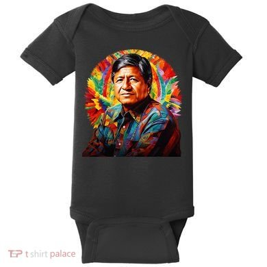 Cesar Chavez Hispanic Heritage Month Baby Bodysuit