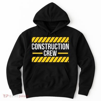 Construction Crew Highway Worker Hoodie