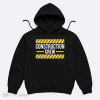 Construction Crew Highway Worker Hoodie thumb 0