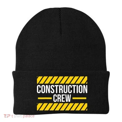 Construction Crew Highway Worker Beanie