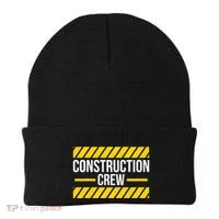 Construction Crew Highway Worker Beanie thumb 0