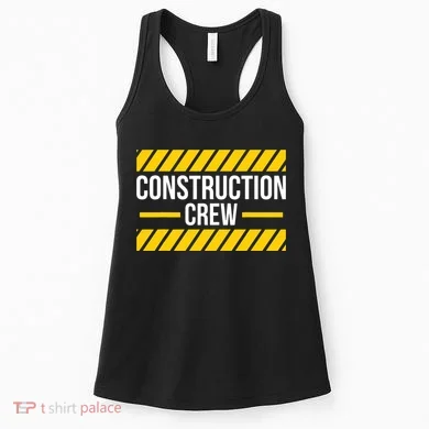 Construction Crew Highway Worker Women's Tank Top