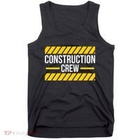 Construction Crew Highway Worker Tank Top thumb 0