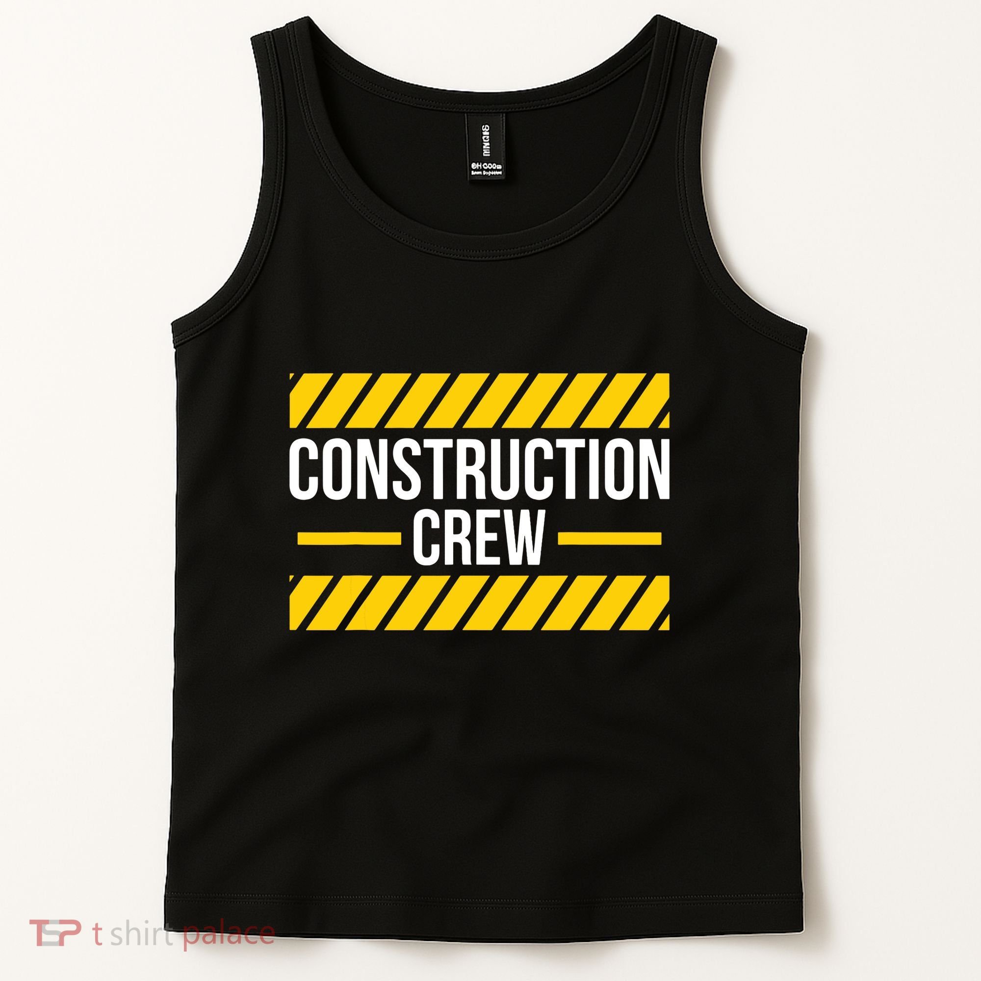 Construction Crew Highway Worker Tank Top