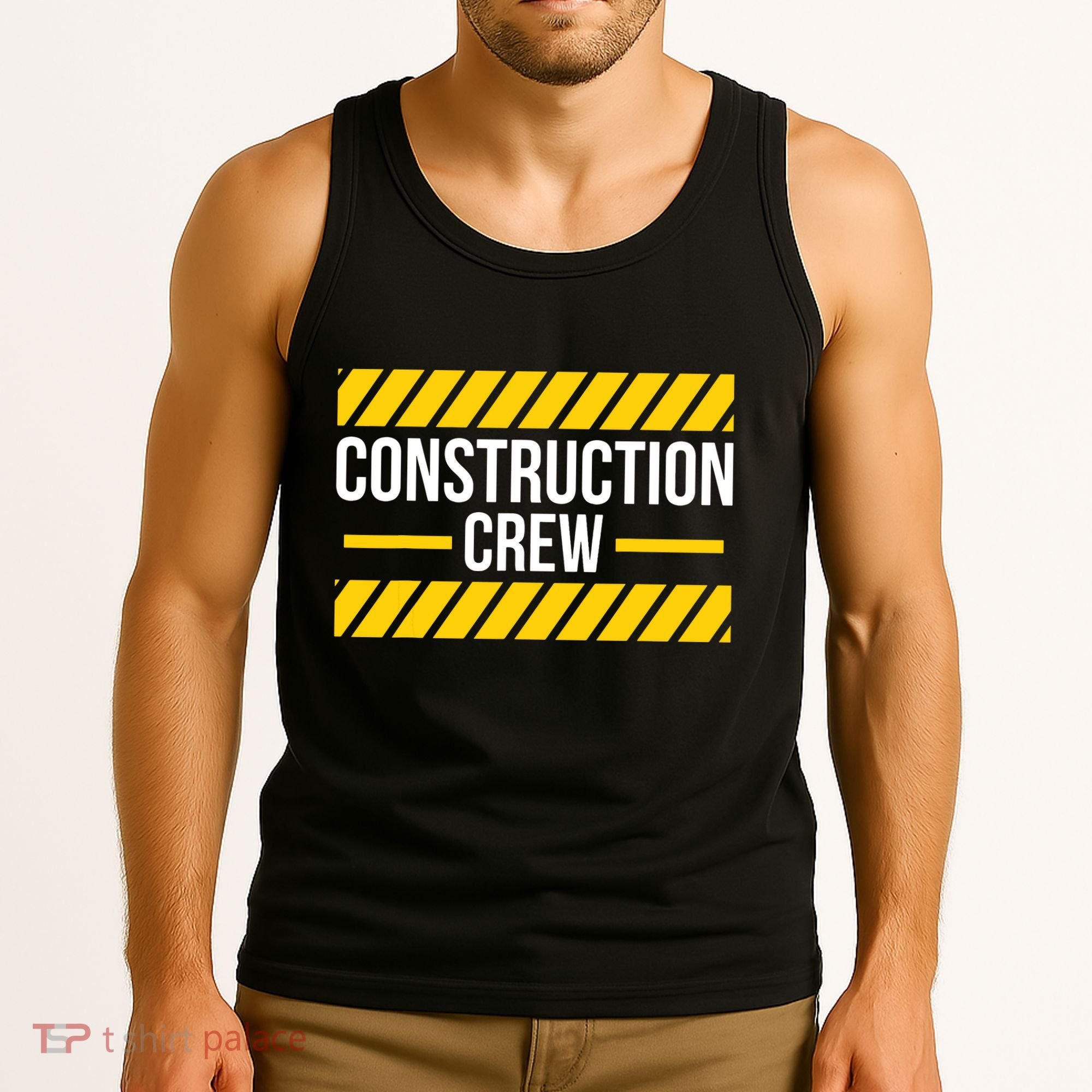 Construction Crew Highway Worker Tank Top