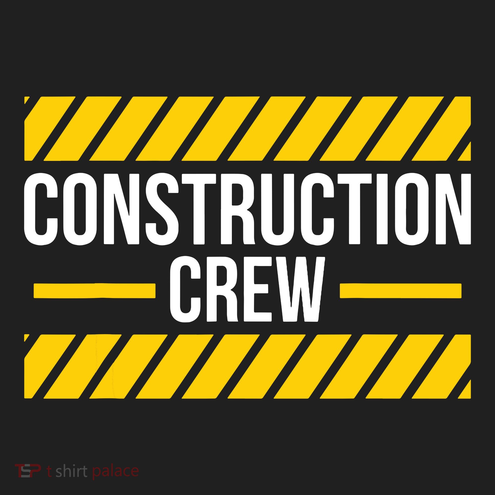Construction Crew Highway Worker Golf Towel
