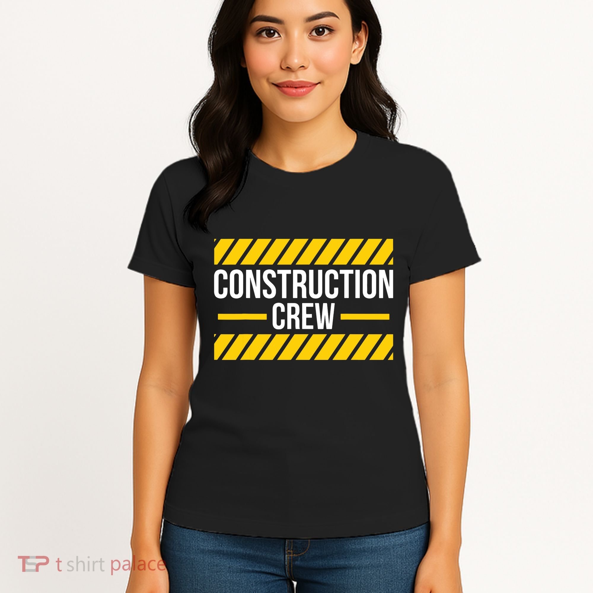 Construction Crew Highway Worker Women's T-Shirt