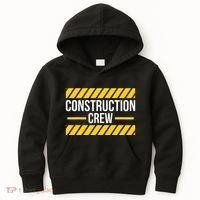 Construction Crew Highway Worker Kids Hoodie thumb 0