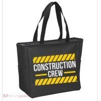 Construction Crew Highway Worker Tote Bag thumb 2