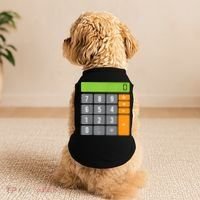 Calculator Costume Halloween Easy Cosplay Math Geek Outfit Doggie Tank thumb 2