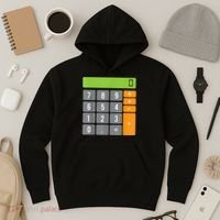 Calculator Costume Halloween Easy Cosplay Math Geek Outfit Hoodie thumb 3