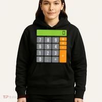 Calculator Costume Halloween Easy Cosplay Math Geek Outfit Hoodie thumb 5