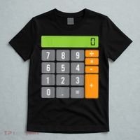 Calculator Costume Halloween Easy Cosplay Math Geek Outfit T-Shirt thumb 5