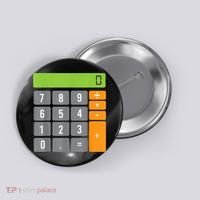 Calculator Costume Halloween Easy Cosplay Math Geek Outfit Button thumb 0