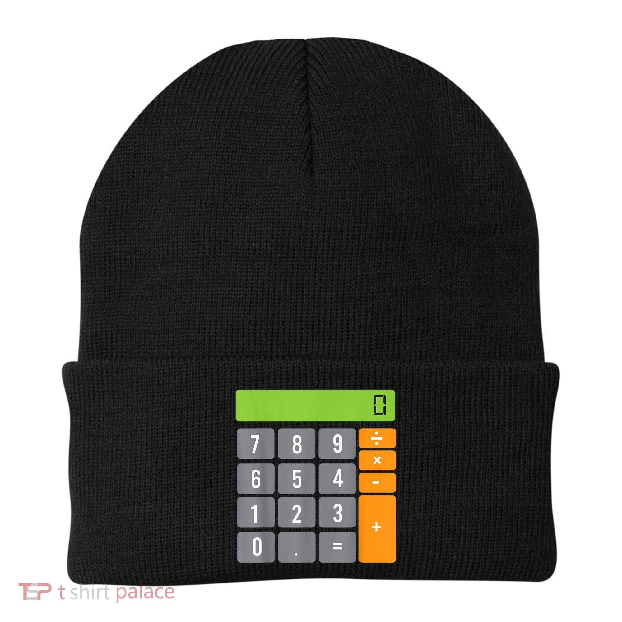 Calculator Costume Halloween Easy Cosplay Math Geek Outfit Beanie