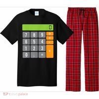 Calculator Costume Halloween Easy Cosplay Math Geek Outfit Pajama Set thumb 0
