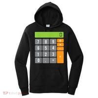 Calculator Costume Halloween Easy Cosplay Math Geek Outfit Women's Hoodie thumb 0