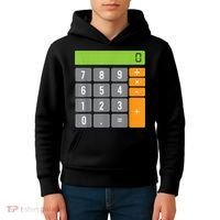 Calculator Costume Halloween Easy Cosplay Math Geek Outfit Kids Hoodie thumb 4