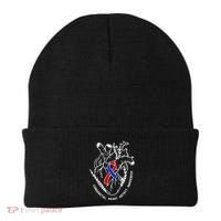 Chd Congenital Heart Defect Disease Awareness Ribbon Warrior Beanie thumb 0