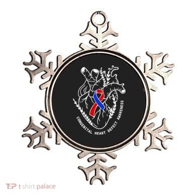 Chd Congenital Heart Defect Disease Awareness Ribbon Warrior Ornament