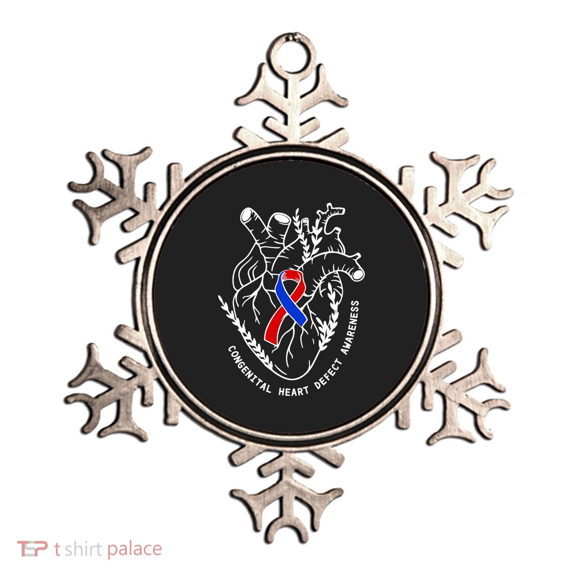 Chd Congenital Heart Defect Disease Awareness Ribbon Warrior Ornament
