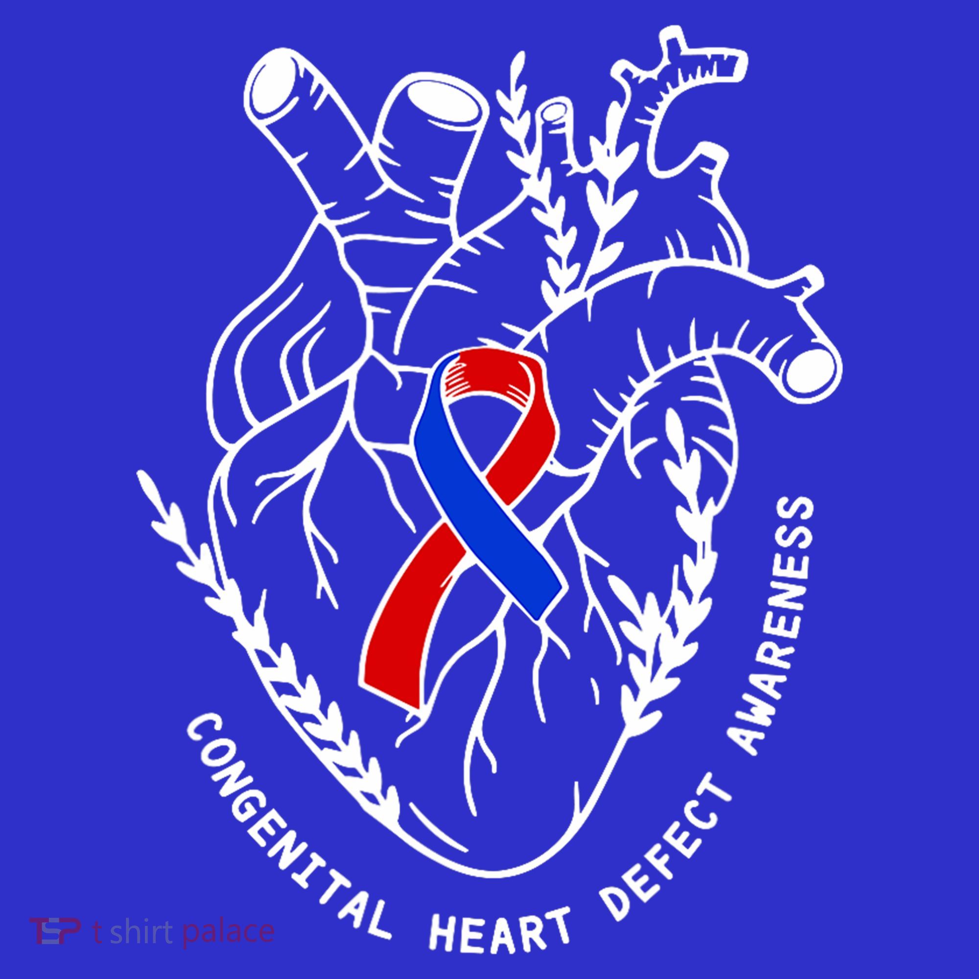 Chd Congenital Heart Defect Disease Awareness Ribbon Warrior Mousepad