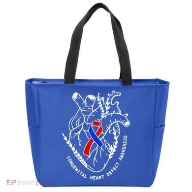 Chd Congenital Heart Defect Disease Awareness Ribbon Warrior Tote Bag