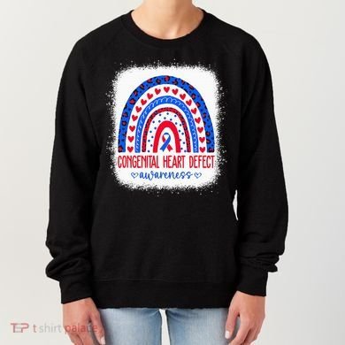 Chd Congenital Heart Defect Awareness Month Women's Sweatshirt