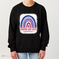 Chd Congenital Heart Defect Awareness Month Women's Sweatshirt thumb 0