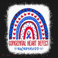 Chd Congenital Heart Defect Awareness Month Backpack thumb 2