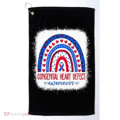 Chd Congenital Heart Defect Awareness Month Golf Towel