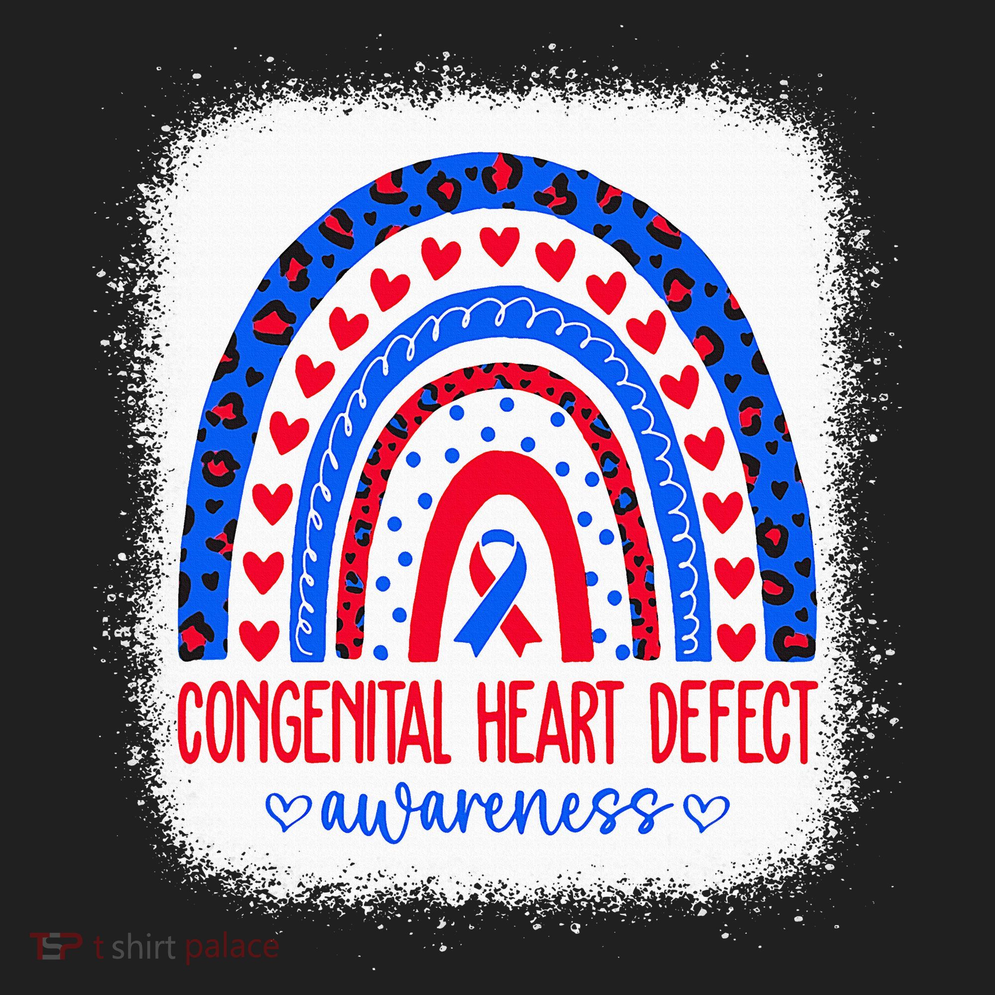 Chd Congenital Heart Defect Awareness Month Golf Towel