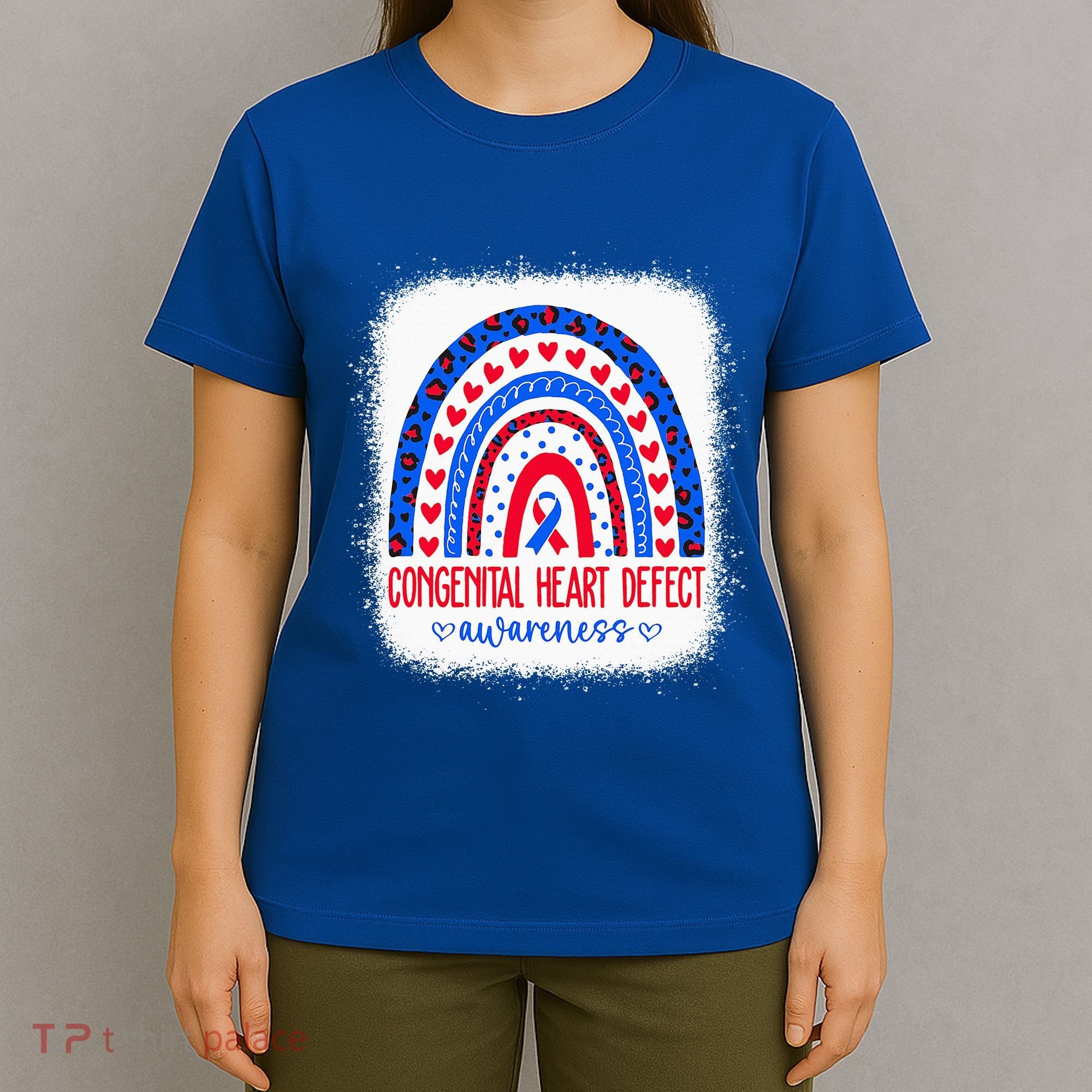 Chd Congenital Heart Defect Awareness Month T-Shirt