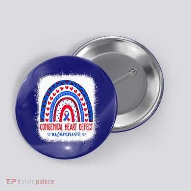 Chd Congenital Heart Defect Awareness Month Button