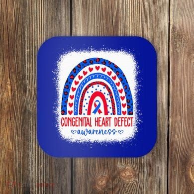 Chd Congenital Heart Defect Awareness Month Coaster