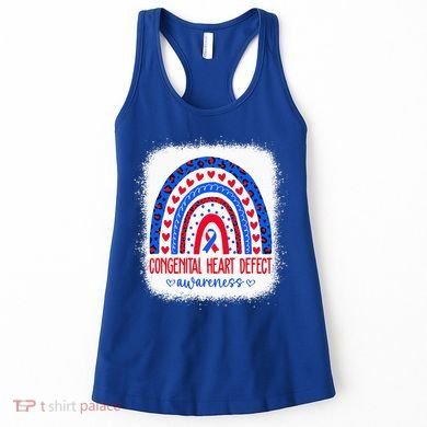 Chd Congenital Heart Defect Awareness Month Women's Tank Top