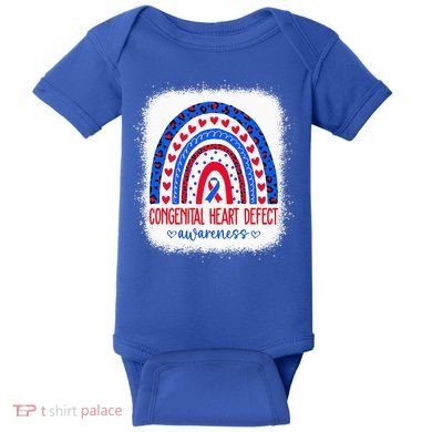 Chd Congenital Heart Defect Awareness Month Baby Bodysuit