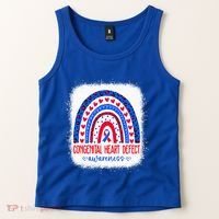 Chd Congenital Heart Defect Awareness Month Tank Top thumb 2