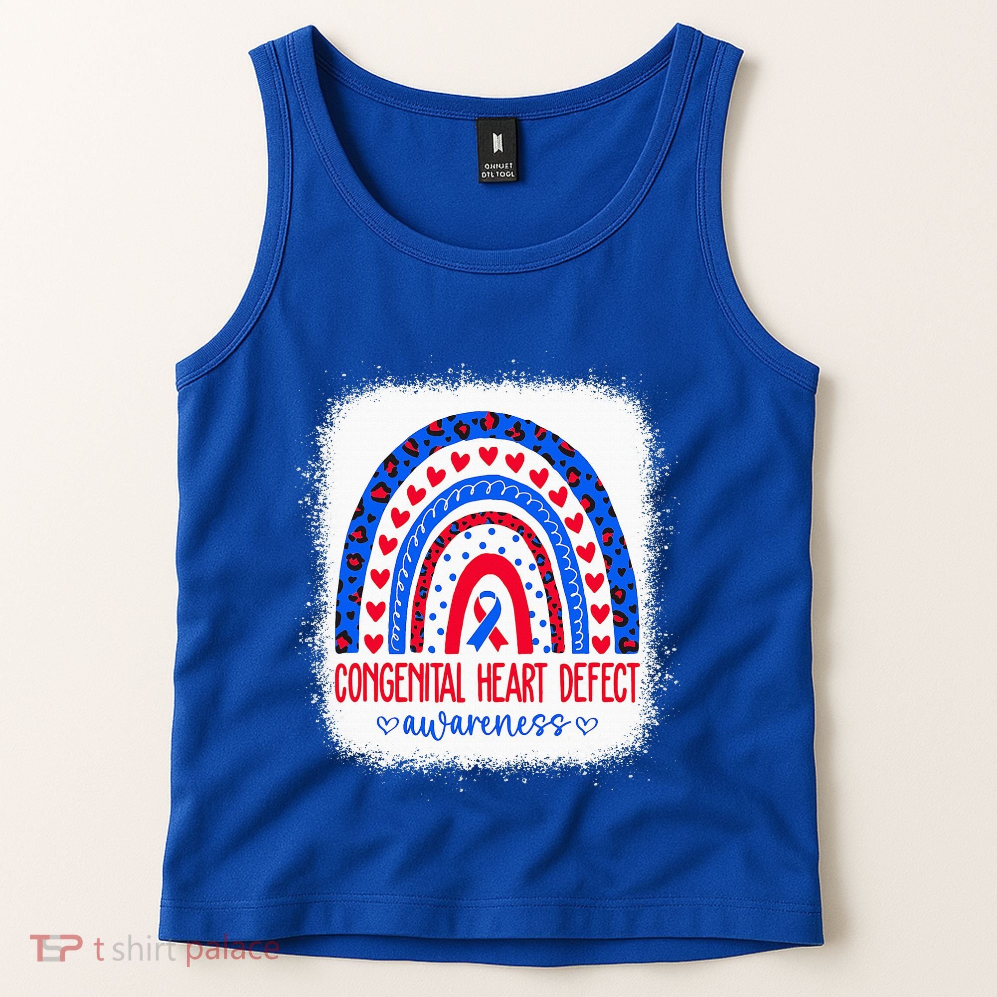 Chd Congenital Heart Defect Awareness Month Tank Top