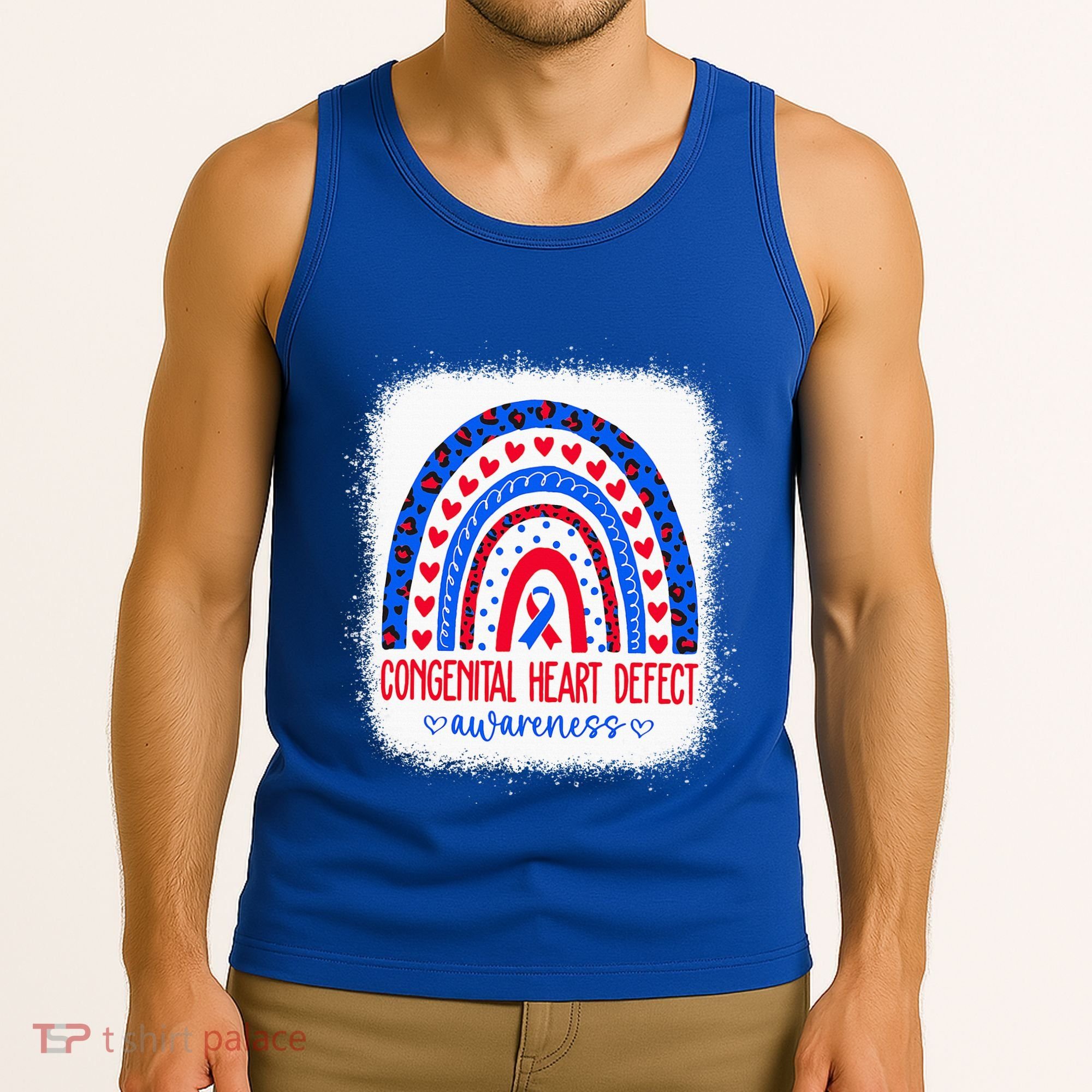 Chd Congenital Heart Defect Awareness Month Tank Top