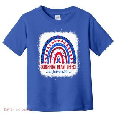 Chd Congenital Heart Defect Awareness Month Toddler T-Shirt