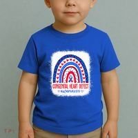 Chd Congenital Heart Defect Awareness Month Toddler T-Shirt thumb 2