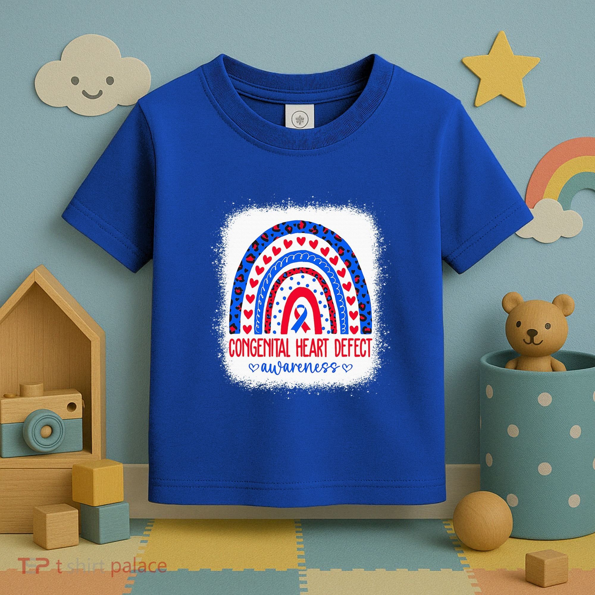Chd Congenital Heart Defect Awareness Month Toddler T-Shirt