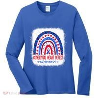 Chd Congenital Heart Defect Awareness Month Women's Long Sleeve Shirt thumb 0