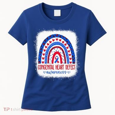 Chd Congenital Heart Defect Awareness Month Women's T-Shirt