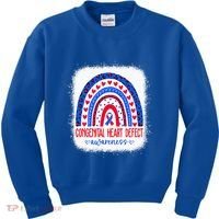 Chd Congenital Heart Defect Awareness Month Kids Sweatshirt thumb 0