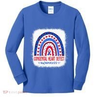 Chd Congenital Heart Defect Awareness Month Kids Long Sleeve Shirt thumb 0