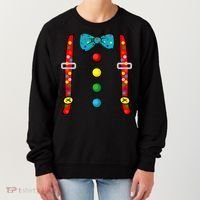 Clown Costume Halloween Funny Circus Clown Diy Costume Women's Sweatshirt thumb 0